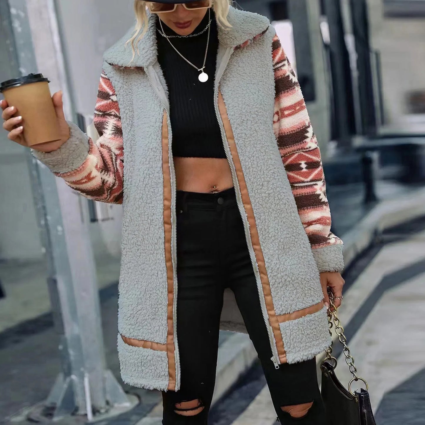 MW | Trendy Zip Jacket für Frauen