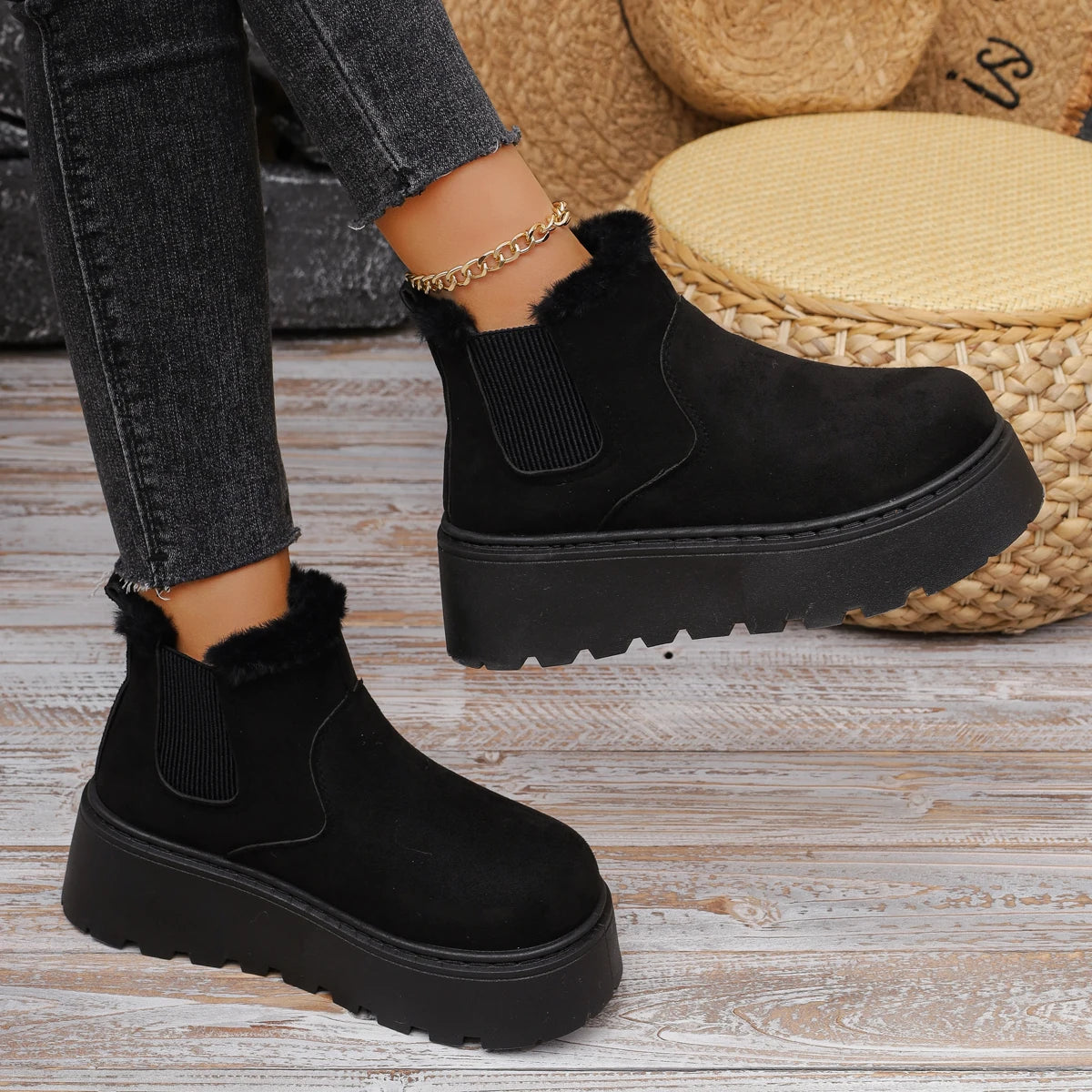 Stützende und stilvolle orthopädische Stiefel