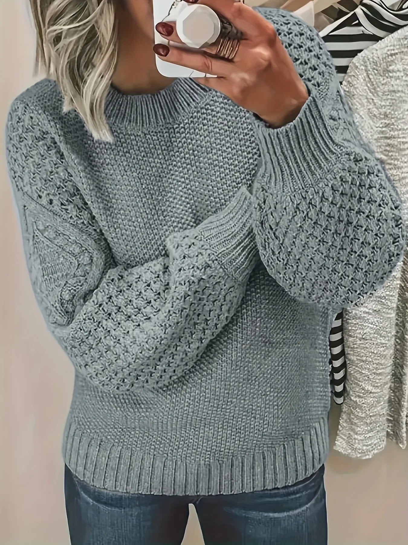 Trendy und zeitlos Pullover
