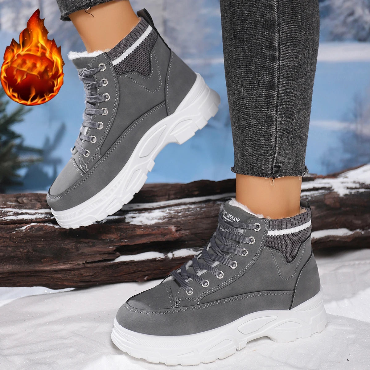 Bequeme und modische orthopädische Stiefel