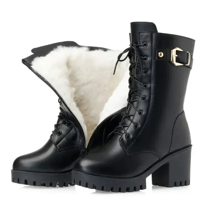 Lässige und stützende orthopädische Stiefel