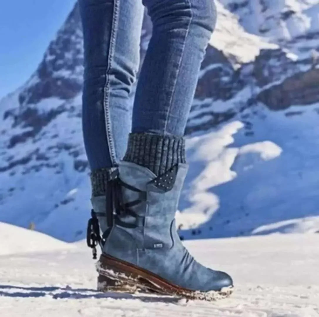 Elegante und stützende orthopädische Stiefel
