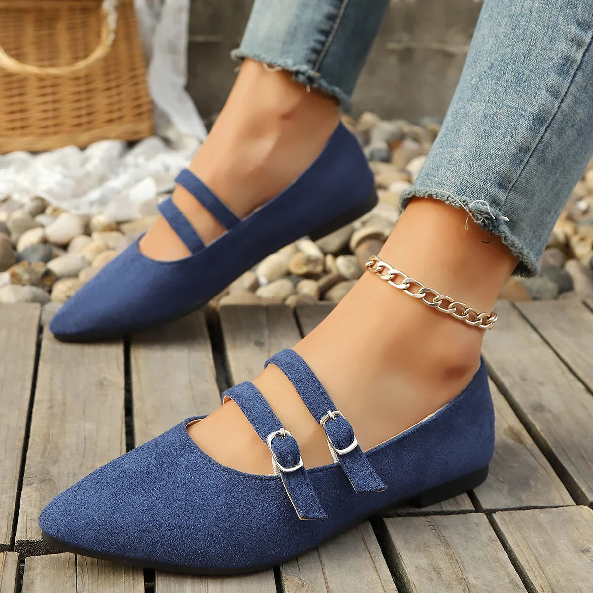 Elegante und stützende orthopädische Ballerinas