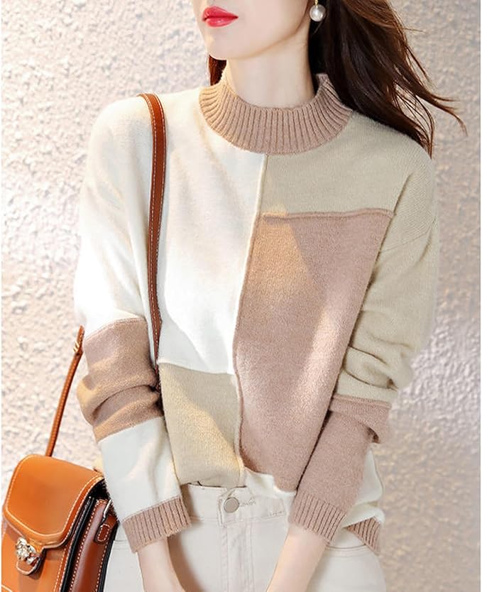 MW | Rollkragen Strickpullover