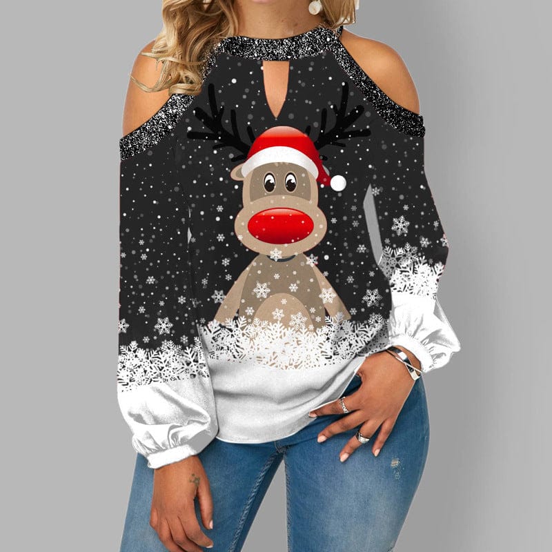MW | Weihnachts-Rudolf-Pullover