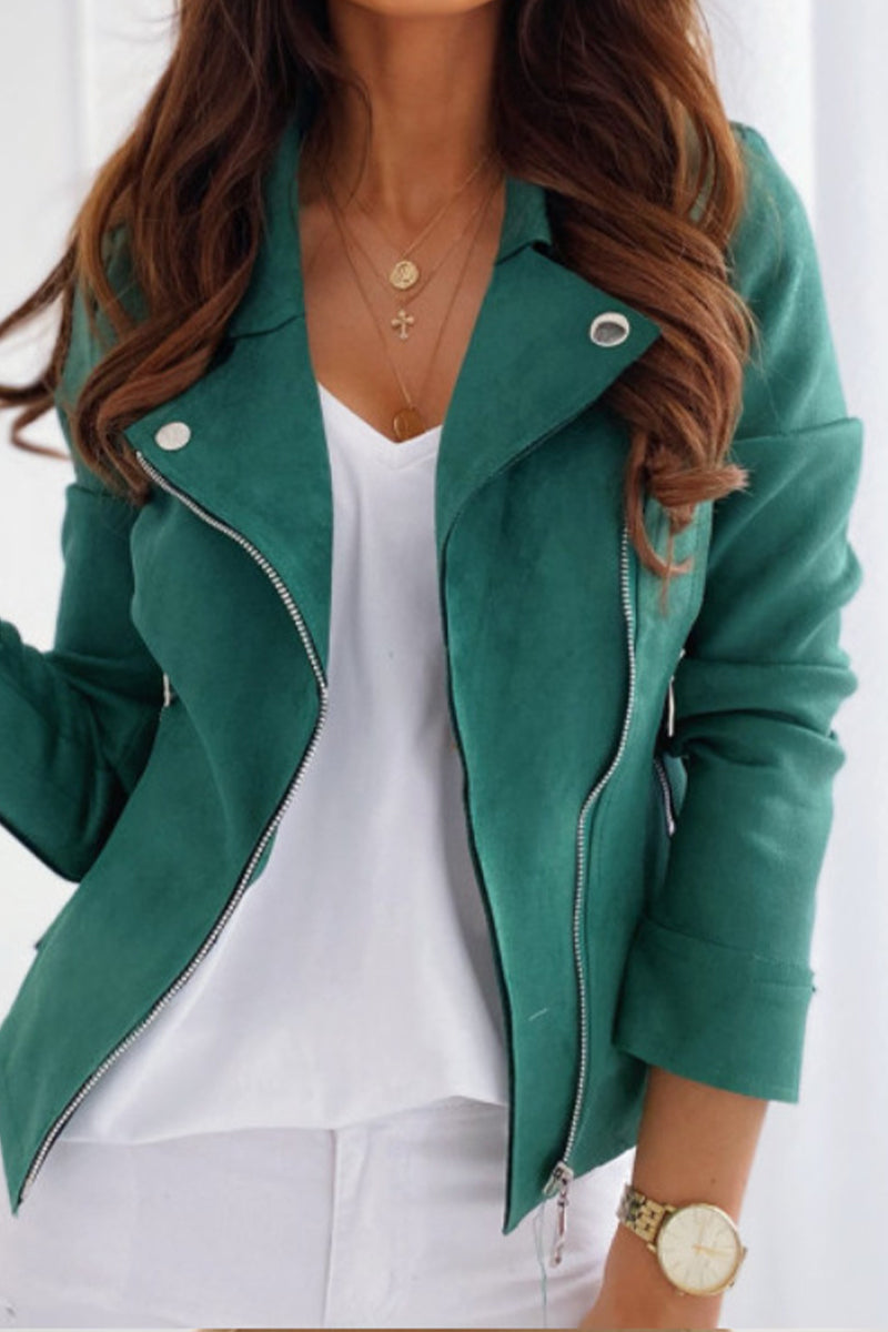 MW | Stylische Jacke mit Reißverschluss für den Alltagslook