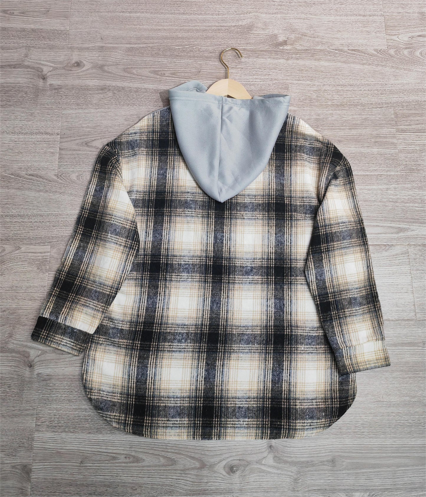 MW | Bequemes langärmeliges Patchwork-Sweatshirt