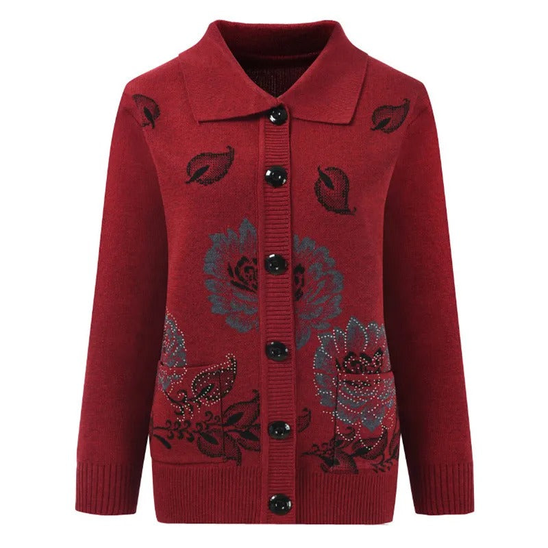 MW | MW – Eleganter V-Ausschnitt Pullover