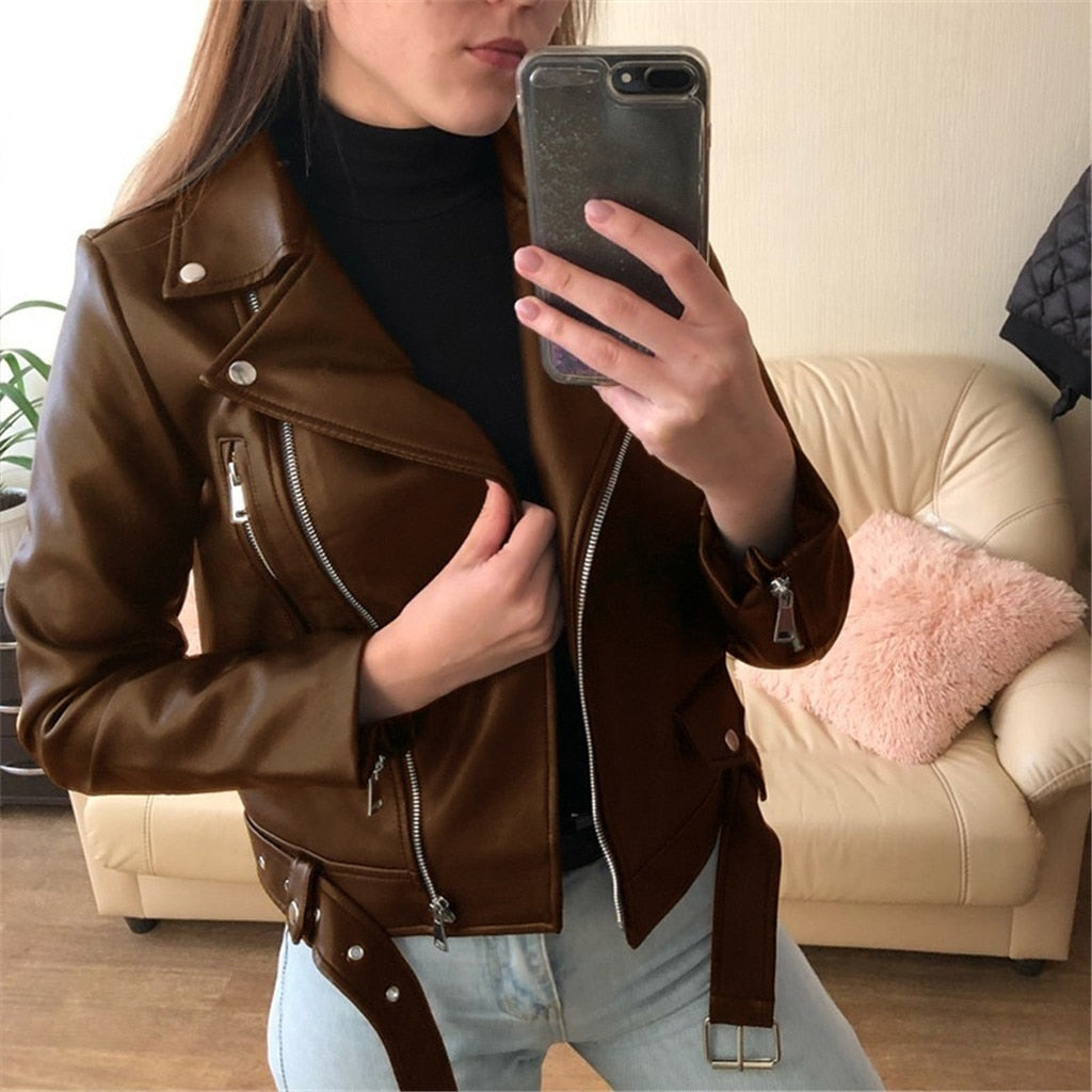 MW | TiaJacket I Lederjacke für Frauen