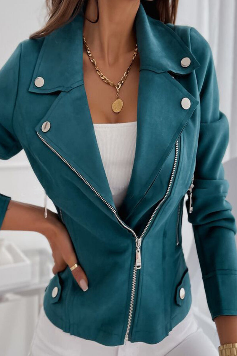 MW | Stylische Jacke mit Reißverschluss für den Alltagslook