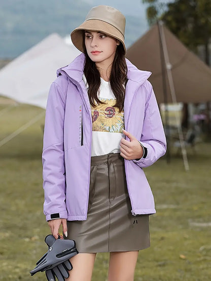 MW | Wasserdichte Jacke mit Kapuze für Frauen