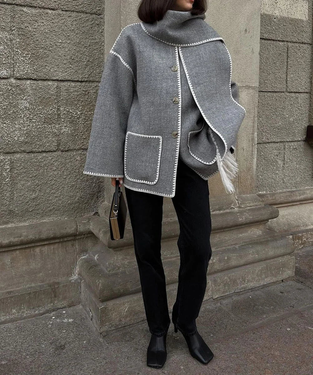 MW | Zeitloser Quastenmantel für Frauen