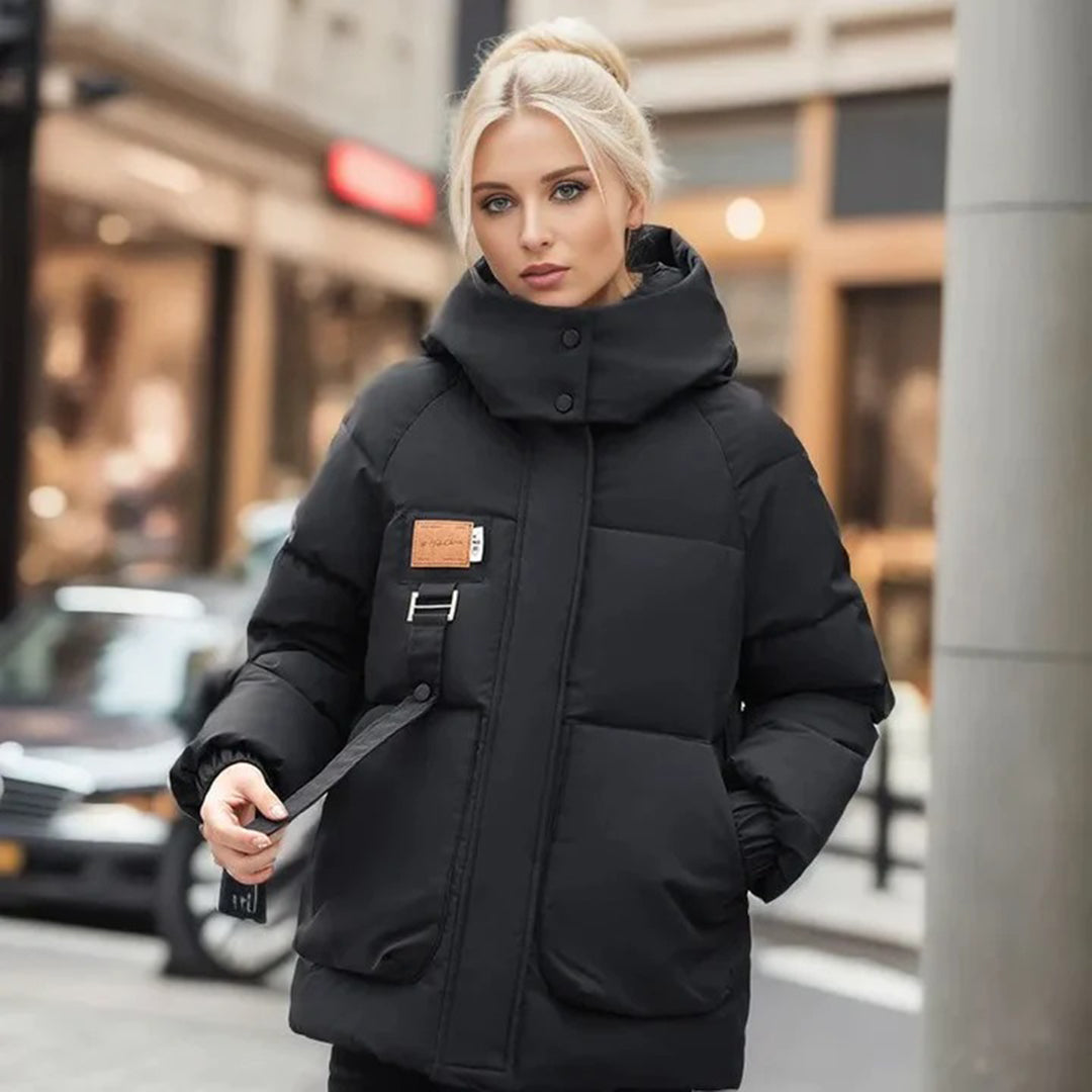 MW | warme dicke Parka-Jacke