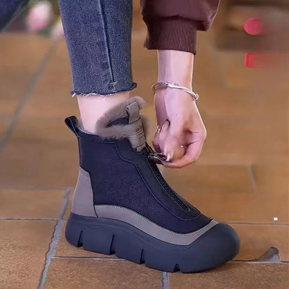 Lässige und stützende orthopädische Stiefel