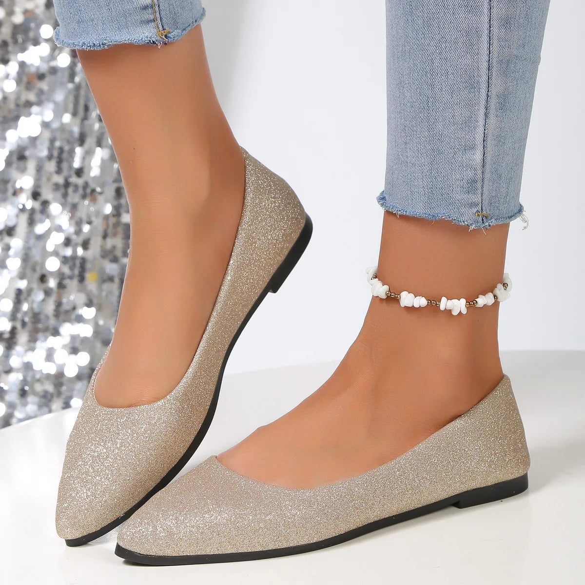 Lässige und stützende orthopädische Ballerinas