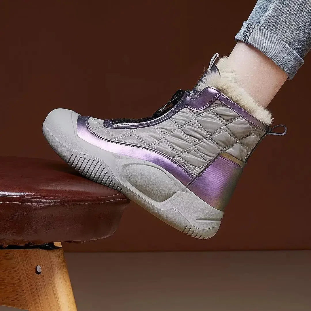 Lässige und stützende orthopädische Stiefel