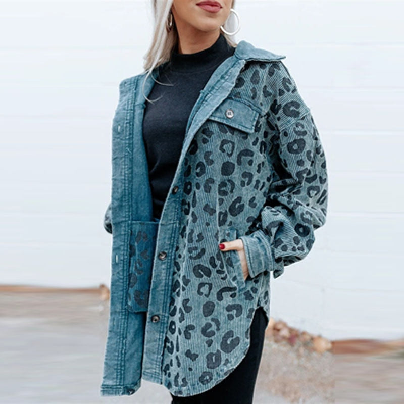 MW | SannesJacket I Jacke mit Tierprint für Frauen