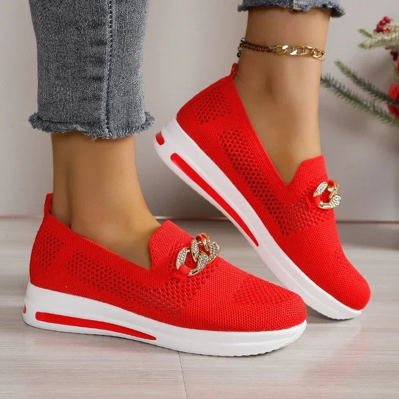 Elegante und stützende orthopädische Turnschuhe