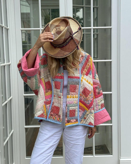 MW | stylische Patchwork-Steppjacke