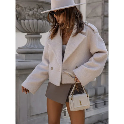 Raffiniert und strahlend Mantel