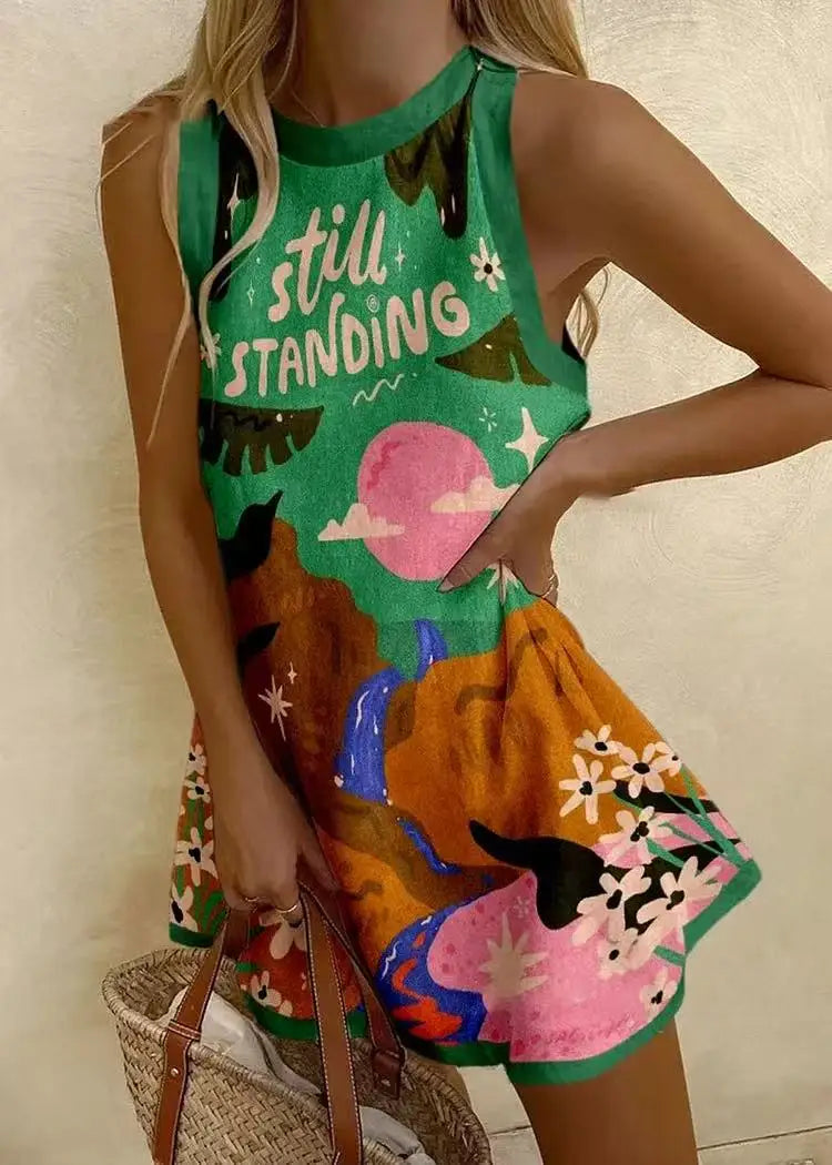 Cool und lässig Kleid