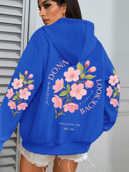 Schlicht und elegant Kapuzenpullover