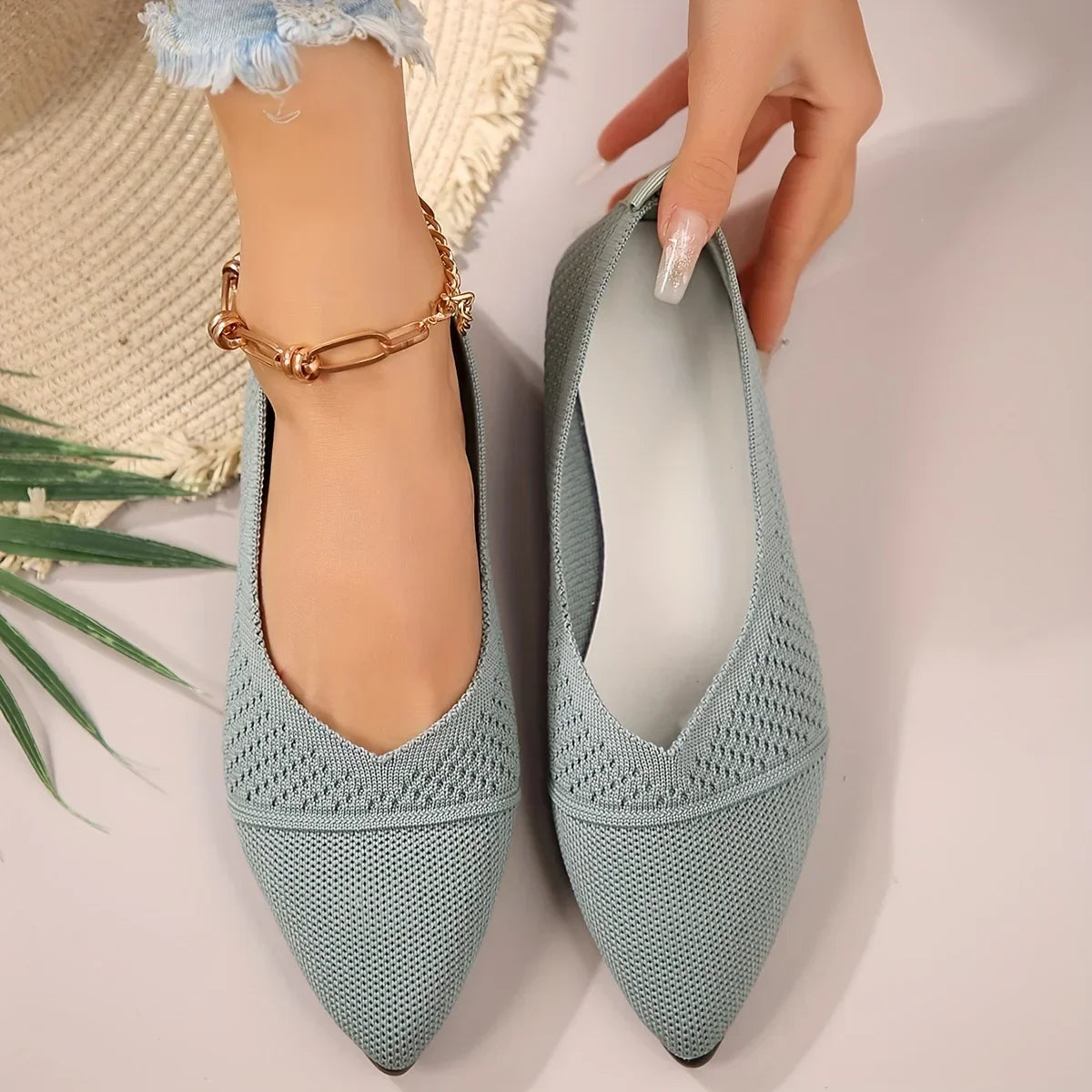 Elegante und stützende orthopädische Slipper