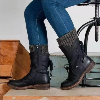 Elegante und stützende orthopädische Stiefel