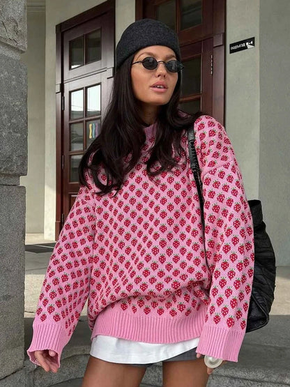 Poliert und verspielt Pullover