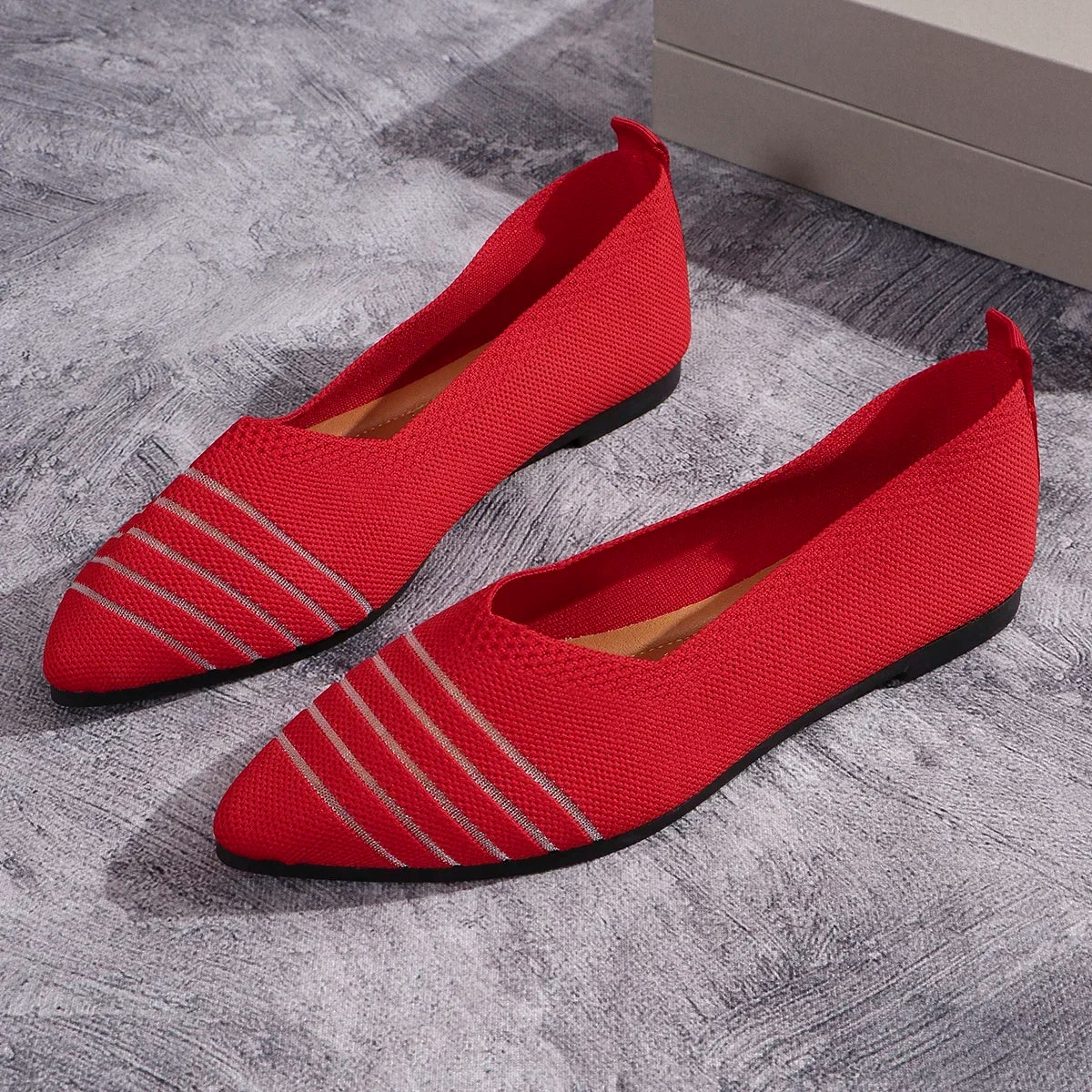 Stützende und stilvolle orthopädische Ballerinas