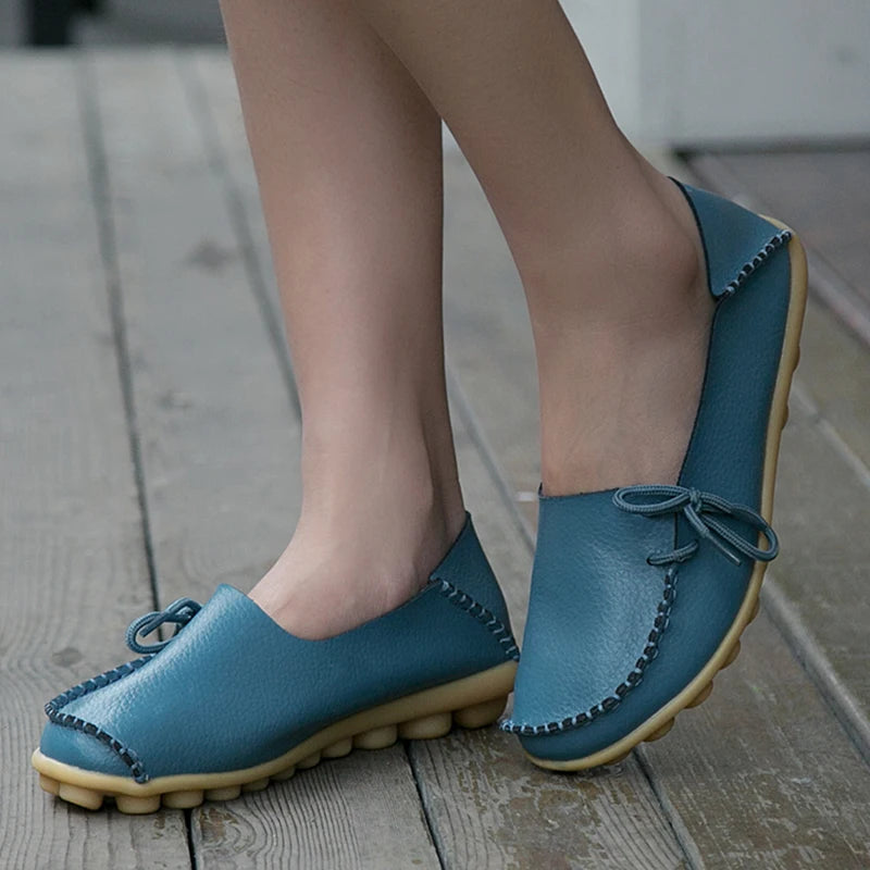 Modische und stützende orthopädische Ballerinas