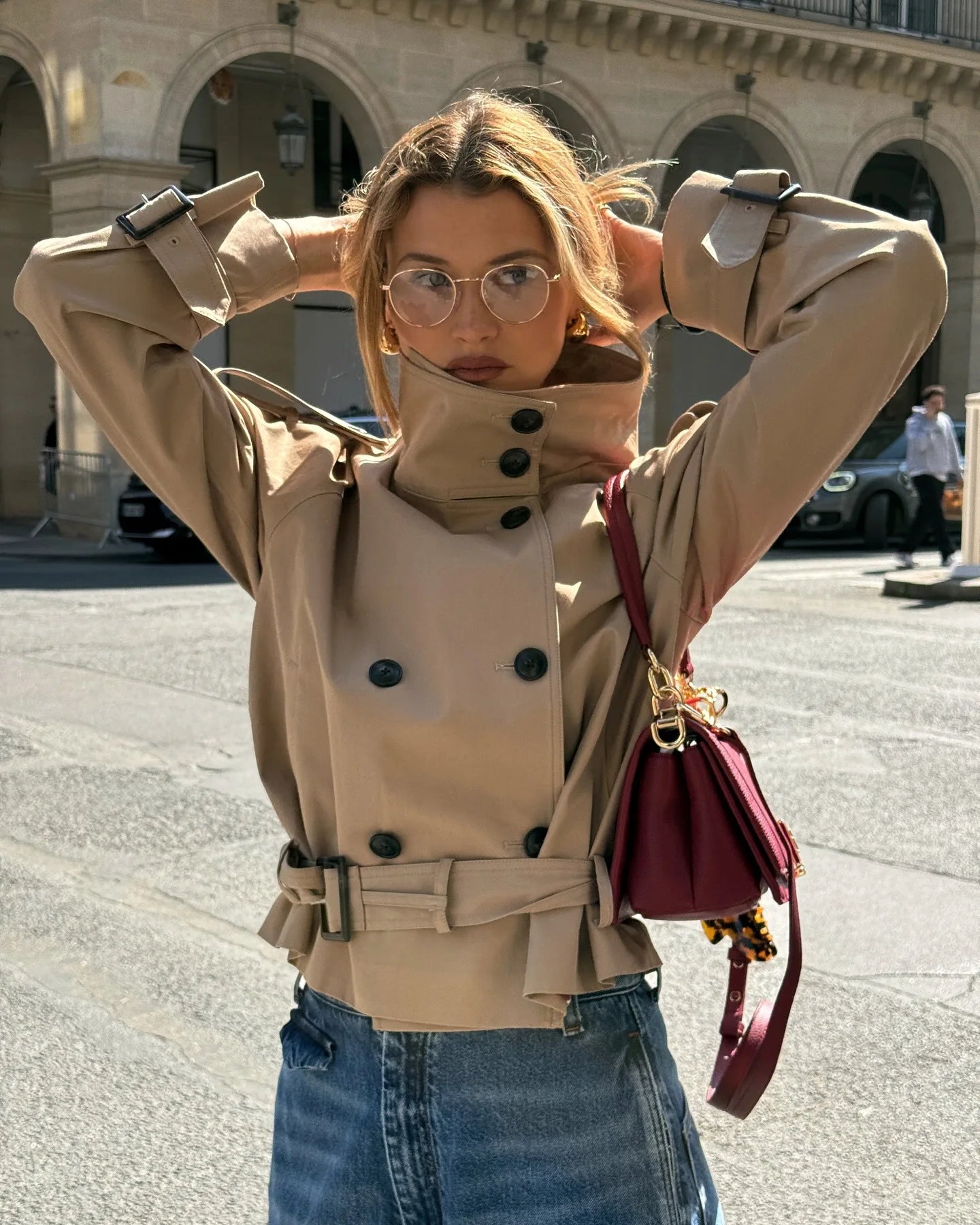 Luxuriös und anmutig Mantel