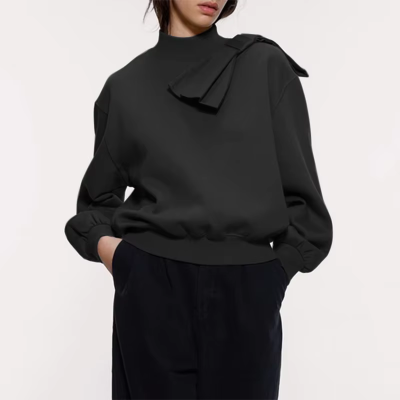 MW | Elegantes Sweatshirt mit Schleife