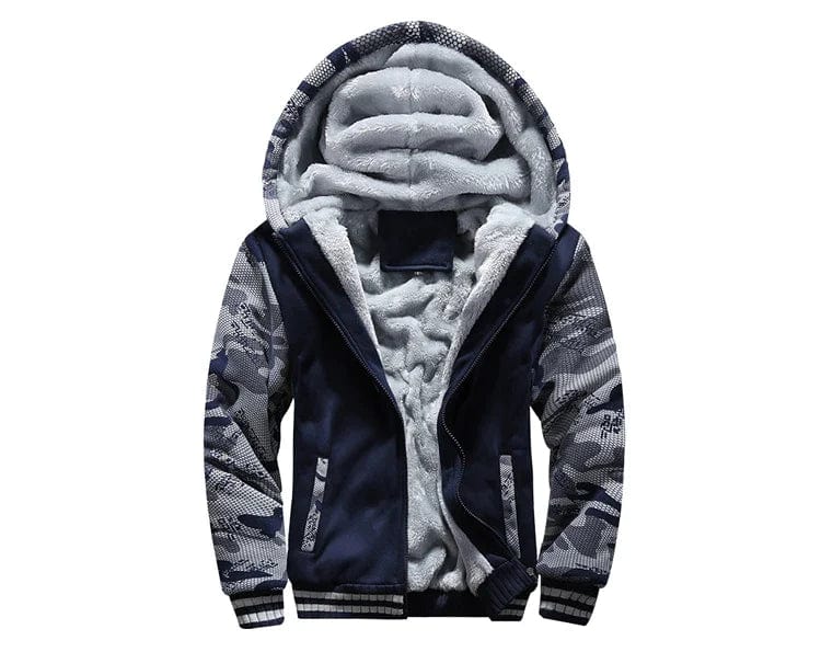 MW | Übergroße Winter-Herrenkapuzenpullover