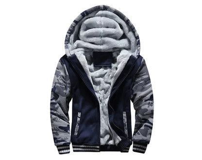 MW | Übergroße Winter-Herrenkapuzenpullover