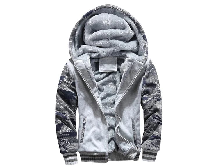 MW | Übergroße Winter-Herrenkapuzenpullover