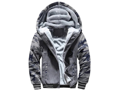 MW | Übergroße Winter-Herrenkapuzenpullover