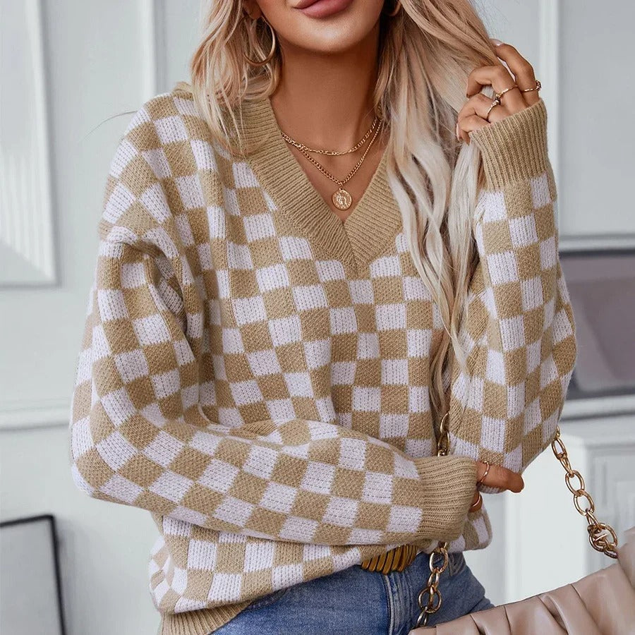 MW | MW – Stilvoller  gestrickter Pullover