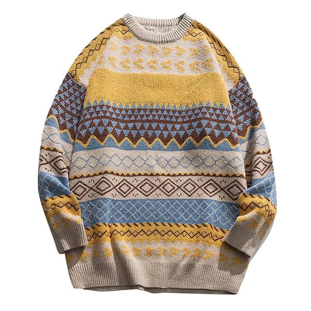 MW | Retro-Lässiger Strickpullover 2024