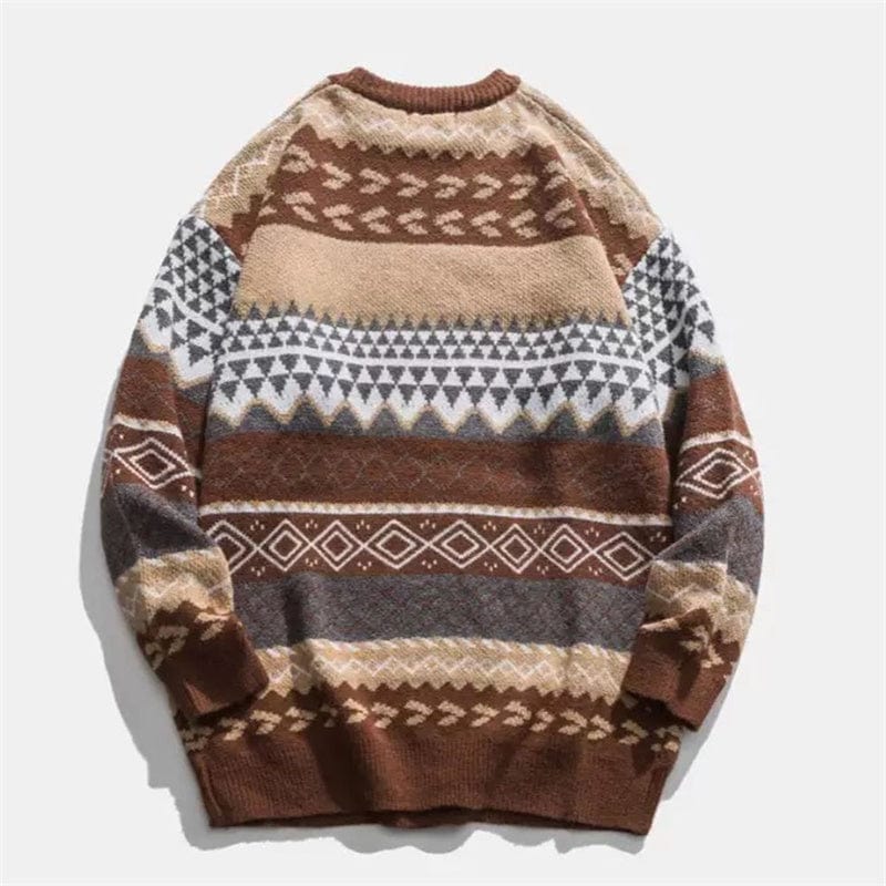 MW | Retro-Lässiger Strickpullover 2024
