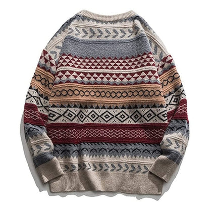 MW | Retro-Lässiger Strickpullover 2024