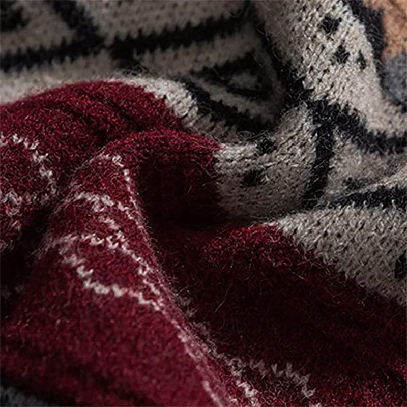 MW | Retro-Lässiger Strickpullover 2024