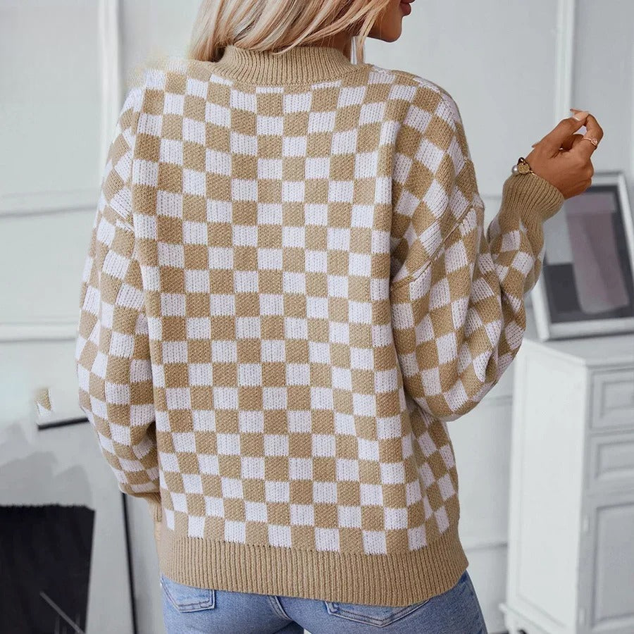 MW | MW – Stilvoller  gestrickter Pullover