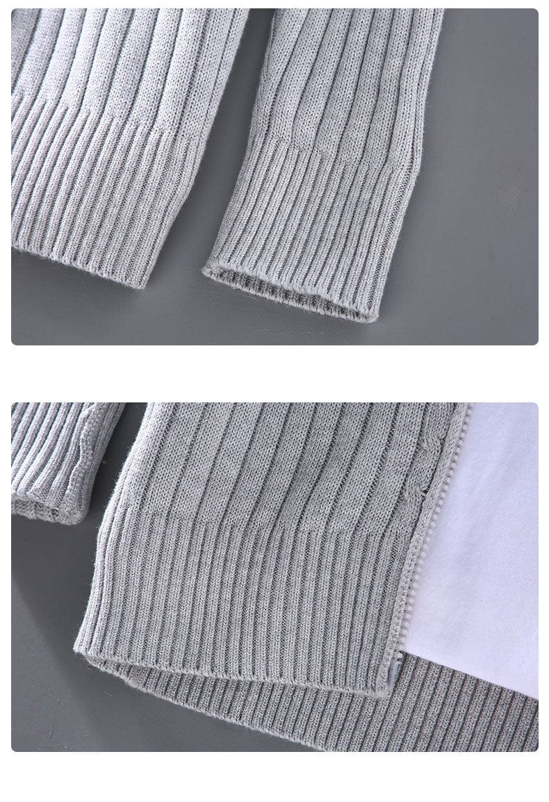 MW | Strickpullover mit Stehkragen 2024