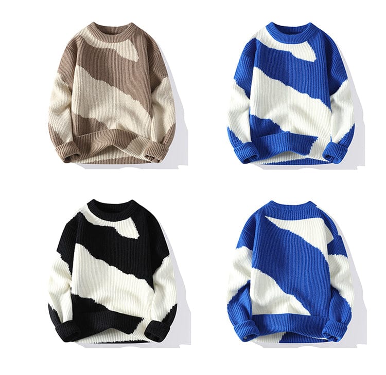 MW | Modischer, lässiger Strickpullover 2024