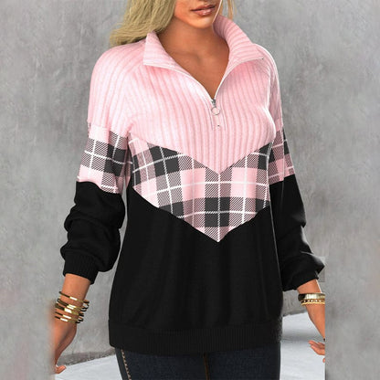 MW | Rosa modischer Pullover
