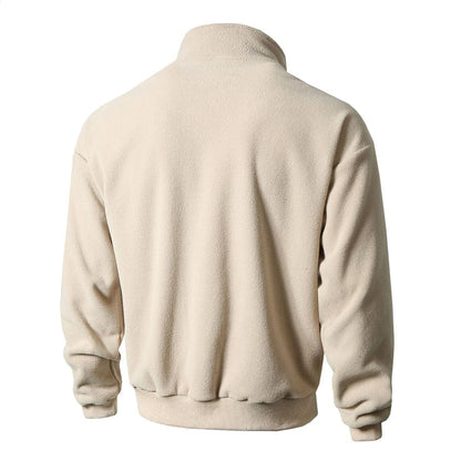 MW | Rollkragenpullover mit Reißverschluss