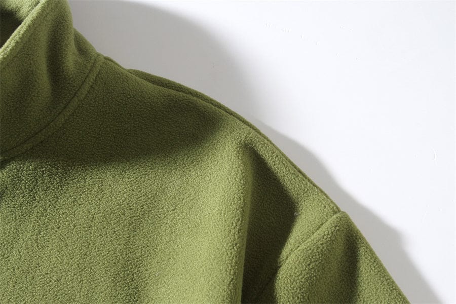 MW | Rollkragenpullover mit Reißverschluss