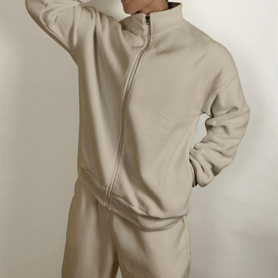 MW | Rollkragenpullover mit Reißverschluss