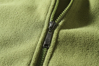 MW | Rollkragenpullover mit Reißverschluss